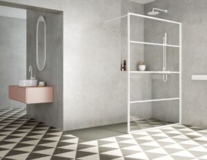 mampara de baño